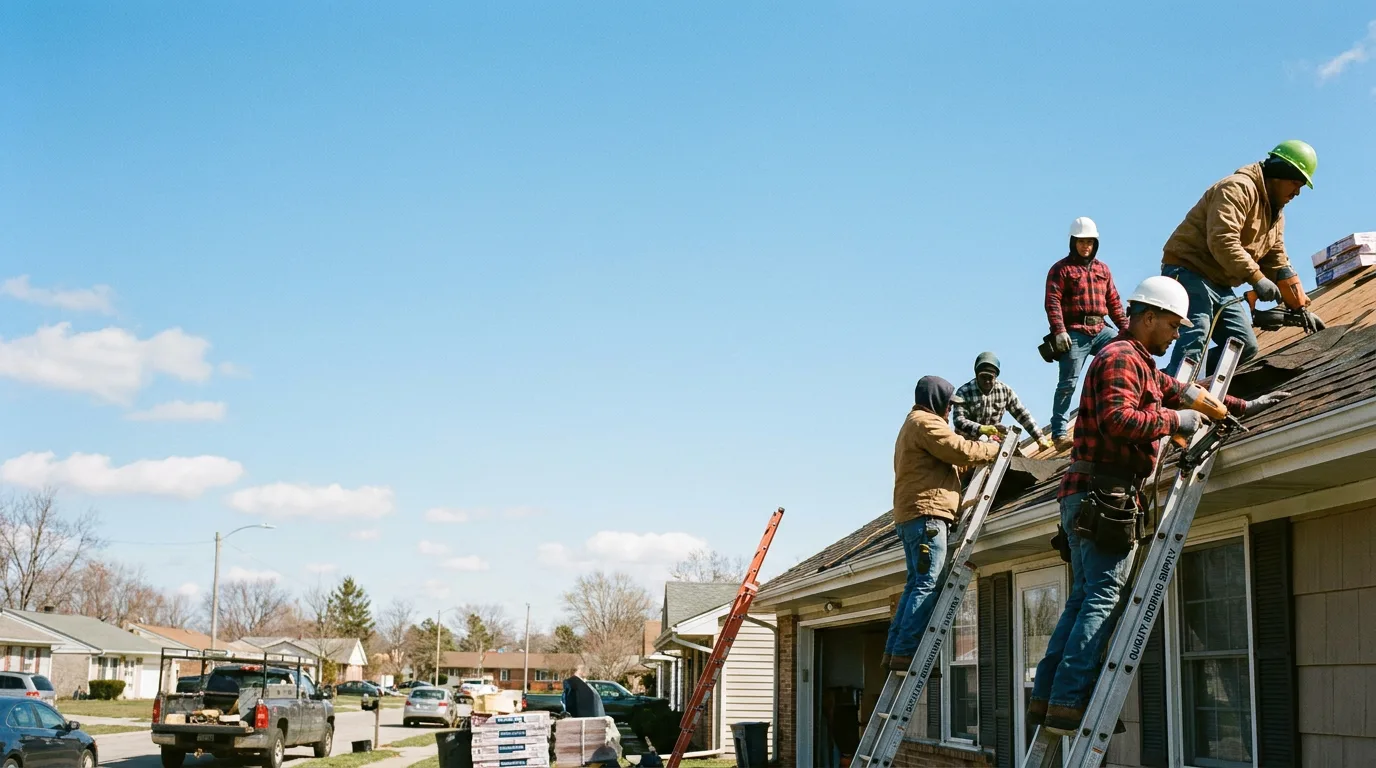 Roofing in Cambridge City, IN near me